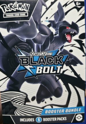 Pokemon Scarlett and Violet Black Bolt Booster Bundle