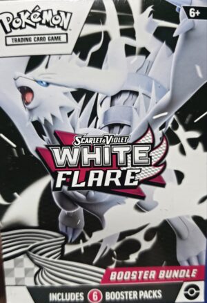 Pokemon Scarlett and Violet White Flare Booster Bundle