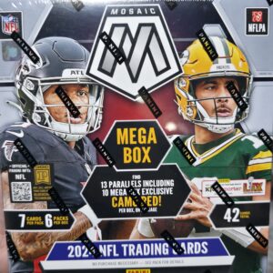 2024 Mosaic Football Mega
RCs, Bo Nix, Drake Maye, Caleb Williams, Jayden Daniels,