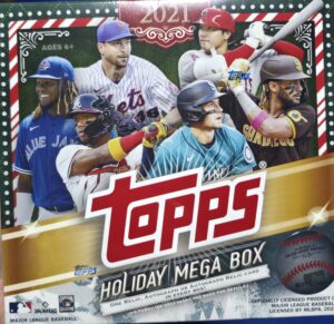 2021 Topps Holiday Baseball Mega 1 Auto or mem Guarantee  RCs Jonathan India, Ian Anderson, Jarret Kelenic, Tarik Skubal, Riley Greene
