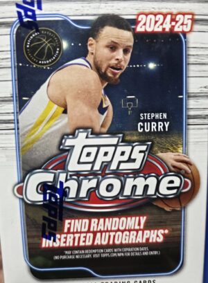 2024-25 Topps Chrome Basketball
RCs Stephon Castle, Zaccharie Risacher, Alex Sarr, Zach Edey, Dalton Knecht