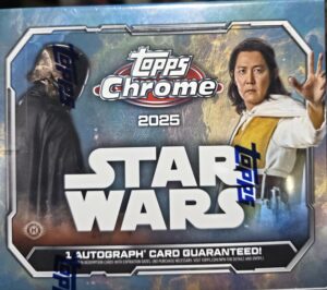 2025 Topps Chrome Star Wars (1 auto Guarantee)
