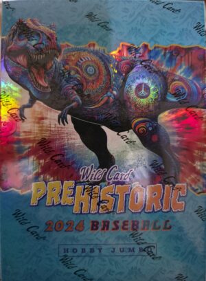 2024 Wild Card Prehistoric Baseball Jumbo Hobby Box Paul Skeens, Jackson Churio,