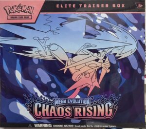 Pokemon Mega Evolution Chaos Rising Elite Trainer Box
