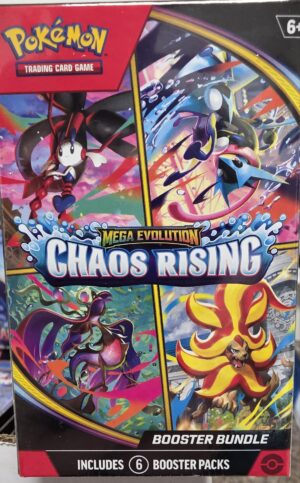 Pokemon Mega Evolution Chaos Rising 
Booster Bundle