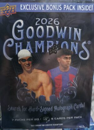 2026 Goodwin Champions Look for 1986 Fleer packs